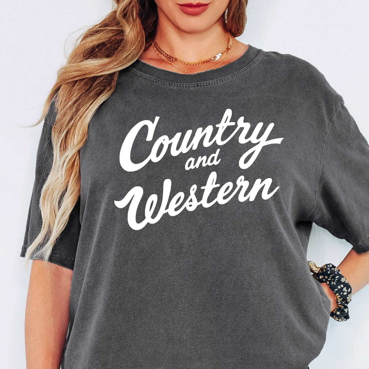 Comfort Colors Country Western Graphic Shirt Vintage Rodeo Cowboy Cowgirl Aesthetic Ranchwear Trendy Southern Outfit Gift Americana Fans